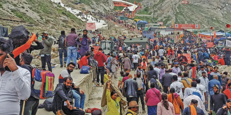 Amarnath Yatra concludes 2 days long