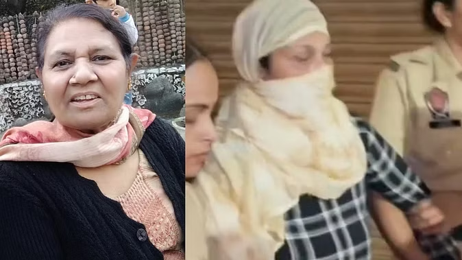 Neighbour murdered an elderly woman for refusing to give her five thousand rupees, police arrested her