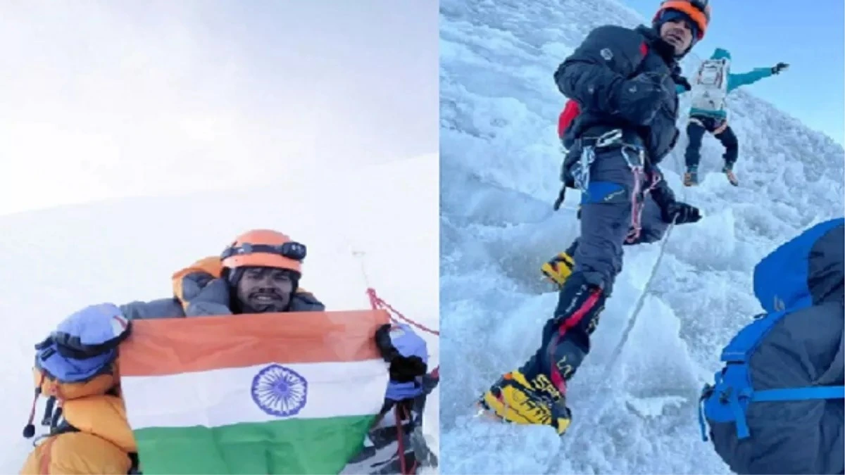 Haryana के छोरे ने रचा इतिहास, पर्वतारोही नरेंद्र कुमार ने 12 दिन में माऊंट अन्नपूर्णा पर फहराया तिरंगा। Haryana के छोरे ने रचा इतिहास, पर्वतारोही नरेंद्र कुमार ने 12 दिन में माऊंट अन्नपूर्णा पर फहराया तिरंगा।