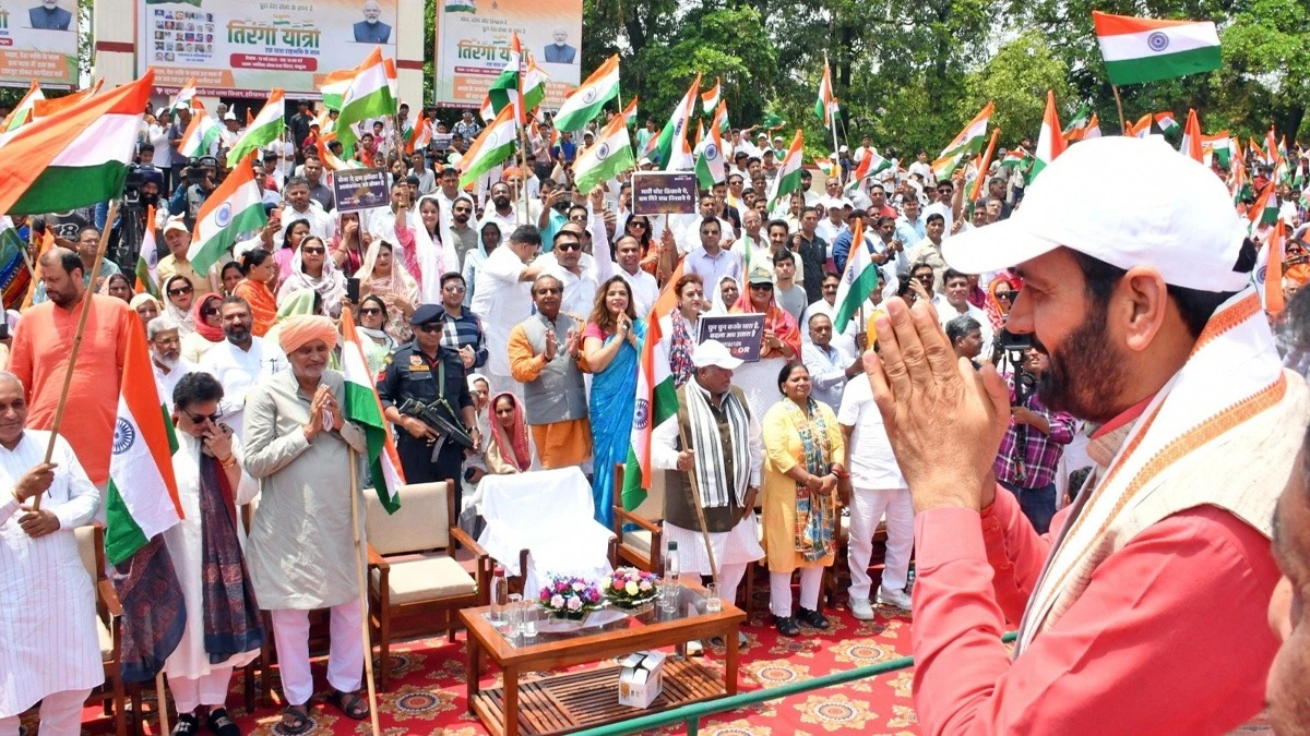 ‘न्यू इंडिया ने बदला लिया’ तिरंगा यात्रा में ऑपरेशन सिंदूर को लेकर बोले CM नायब सिंह सैनी।