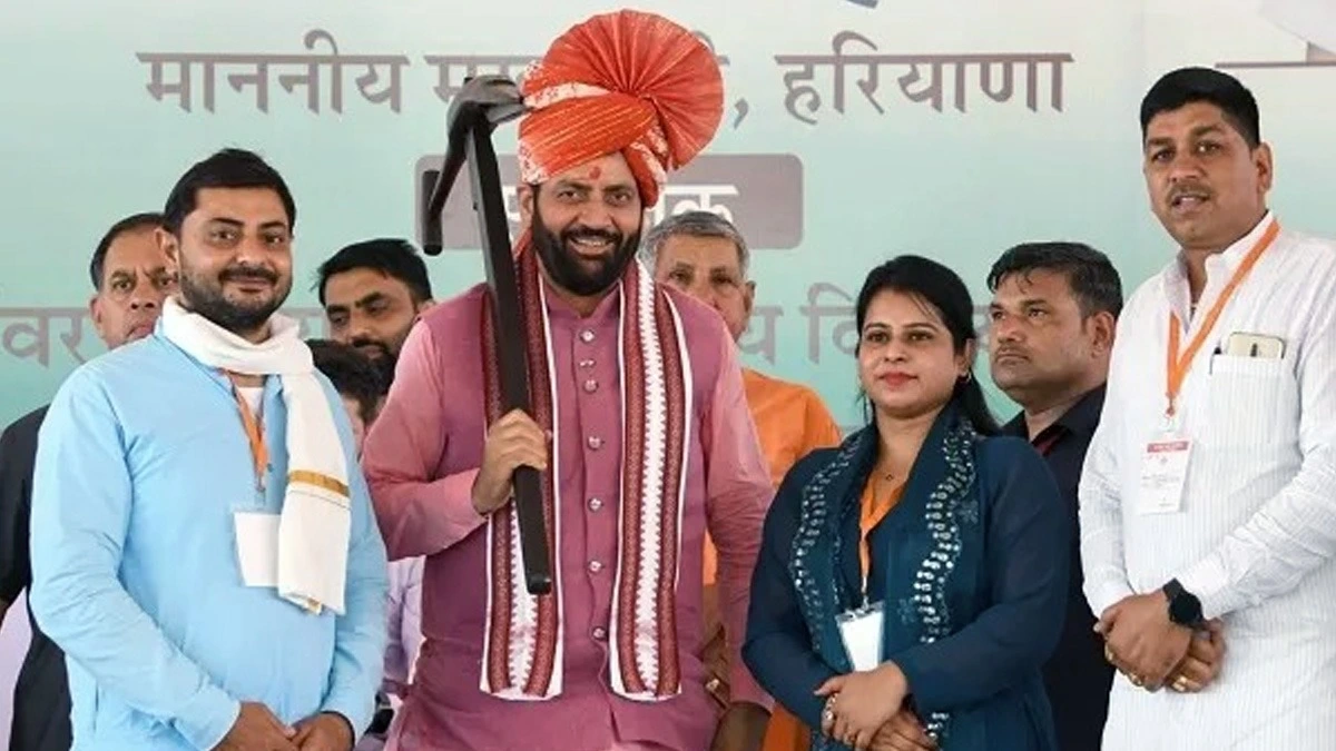 महेंद्रगढ़ को 152 करोड़ की विकास सौगात, CM नायब सैनी बोले – वादों के अनुसार कर रहे हैं काम।.