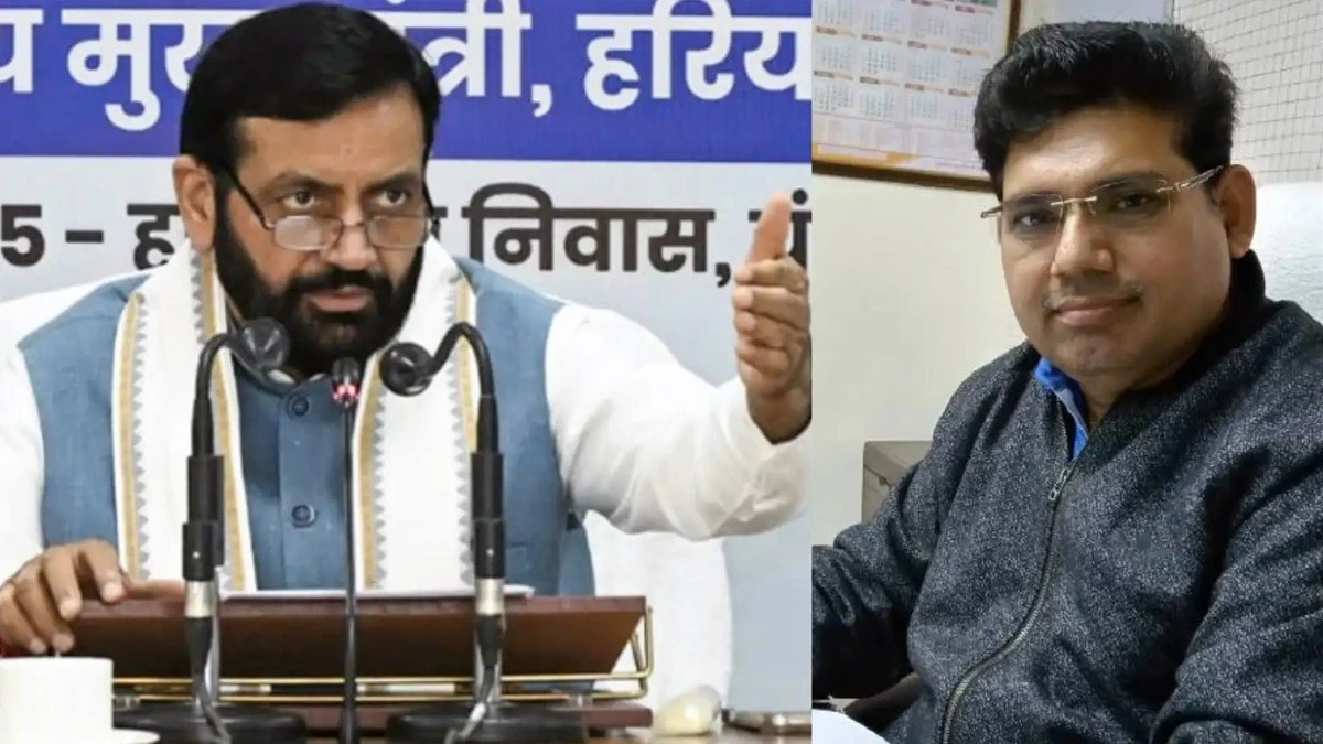 हरियाणा: CM नायब सैनी एक्शन मोड में, चीफ इंजीनयर को किया ससपेंड, FIR के भी आदेश।