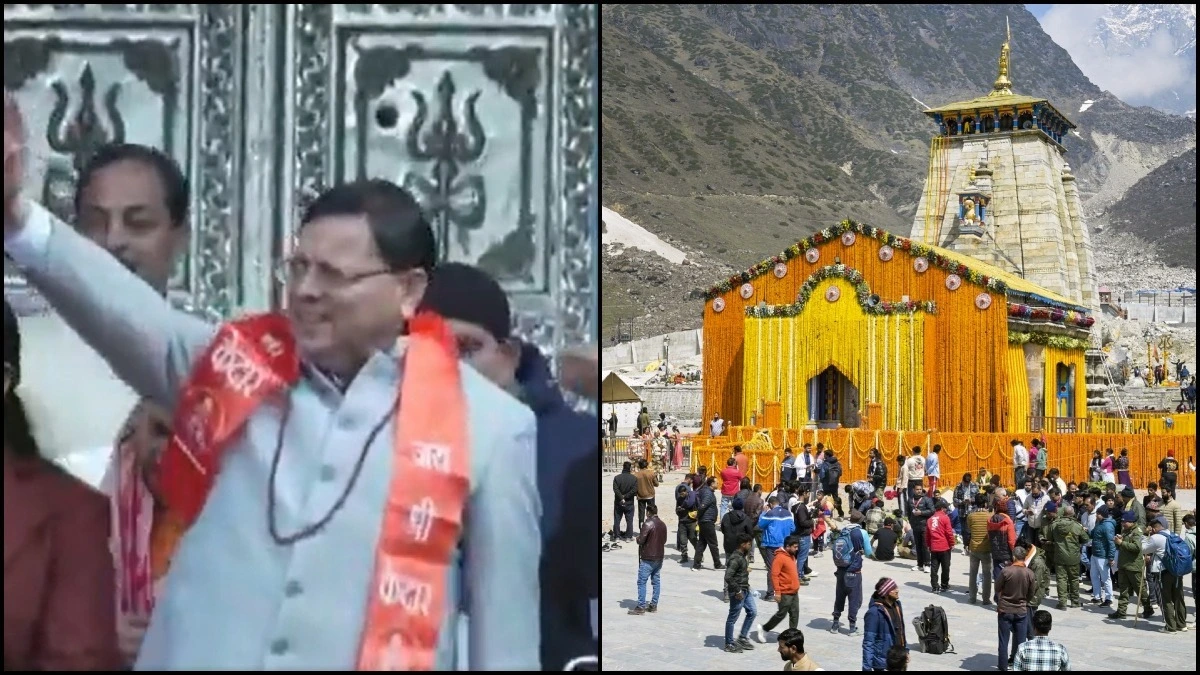 Kedarnath Dham के कपाट खुले: 108 क्विंटल फूलों से सजा मंदिर, पहले ही दिन 10 हजार श्रद्धालु पहुंचे।
