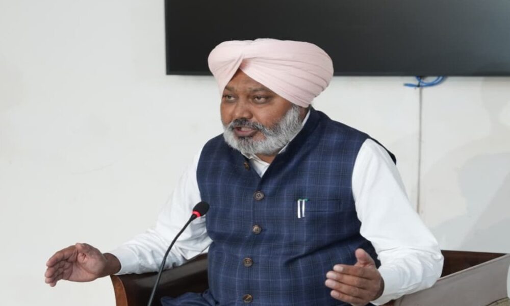 Punjab Government ने Gangsterism और Drug Network पर कसी लगाम: Harpal Singh Cheema