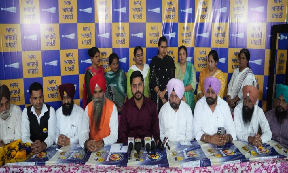 Tarn Taran By-Election: AAP में शामिल हुए कई नेता, Sherry Kalsi ने Development और Women’s Welfare को प्राथमिकता बताया