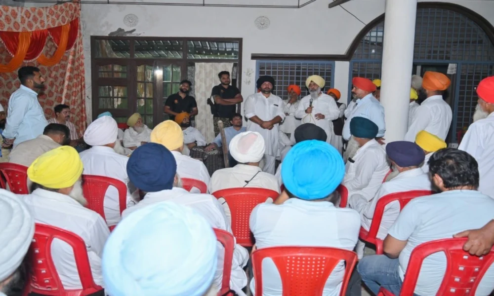 Tarn Taran का विकास पटरी पर लाना APP का लक्ष्य: Harmeet Sandhu को गांव Aima Kalan में मिला भरपूर समर्थन