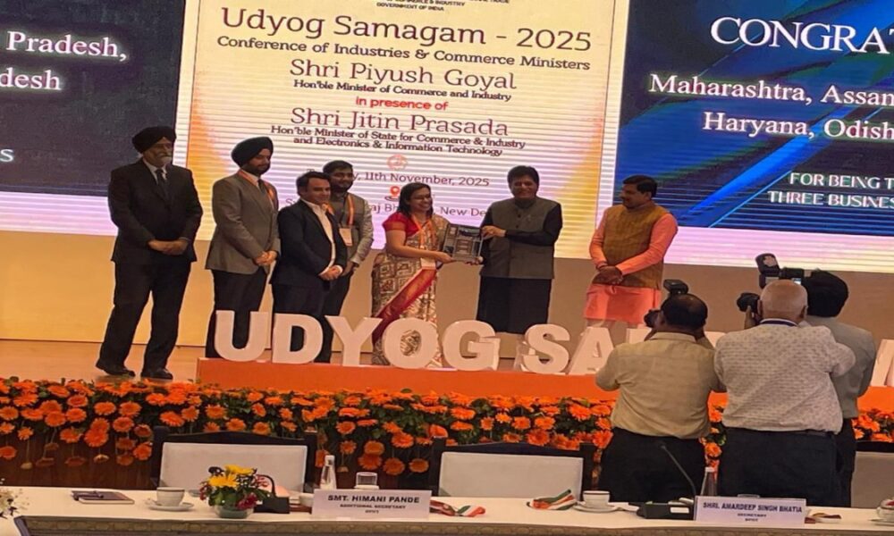 Punjab बना Industrial Development में नंबर वन— Business Reform Plan में देश का ‘Top Achiever’ राज्य घोषित