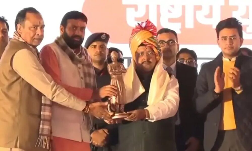 गुरुग्राम पहुंचे BJP कार्यकारी राष्ट्रीय अध्यक्ष नितिन नबीन:कहा-पीएम मोदी ने भारत को हर क्षेत्र में आगे बढ़ाया