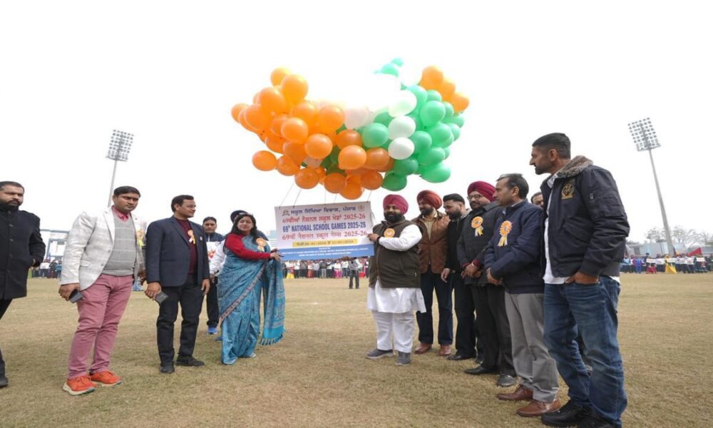 पंजाब में जल्द ही 3,100 खेल के मैदान होंगे क्योंकि पंजाब सरकार राज्य में स्पोर्ट्स कल्चर को बड़ा बढ़ावा दे रही है: हरजोत सिंह बैंस