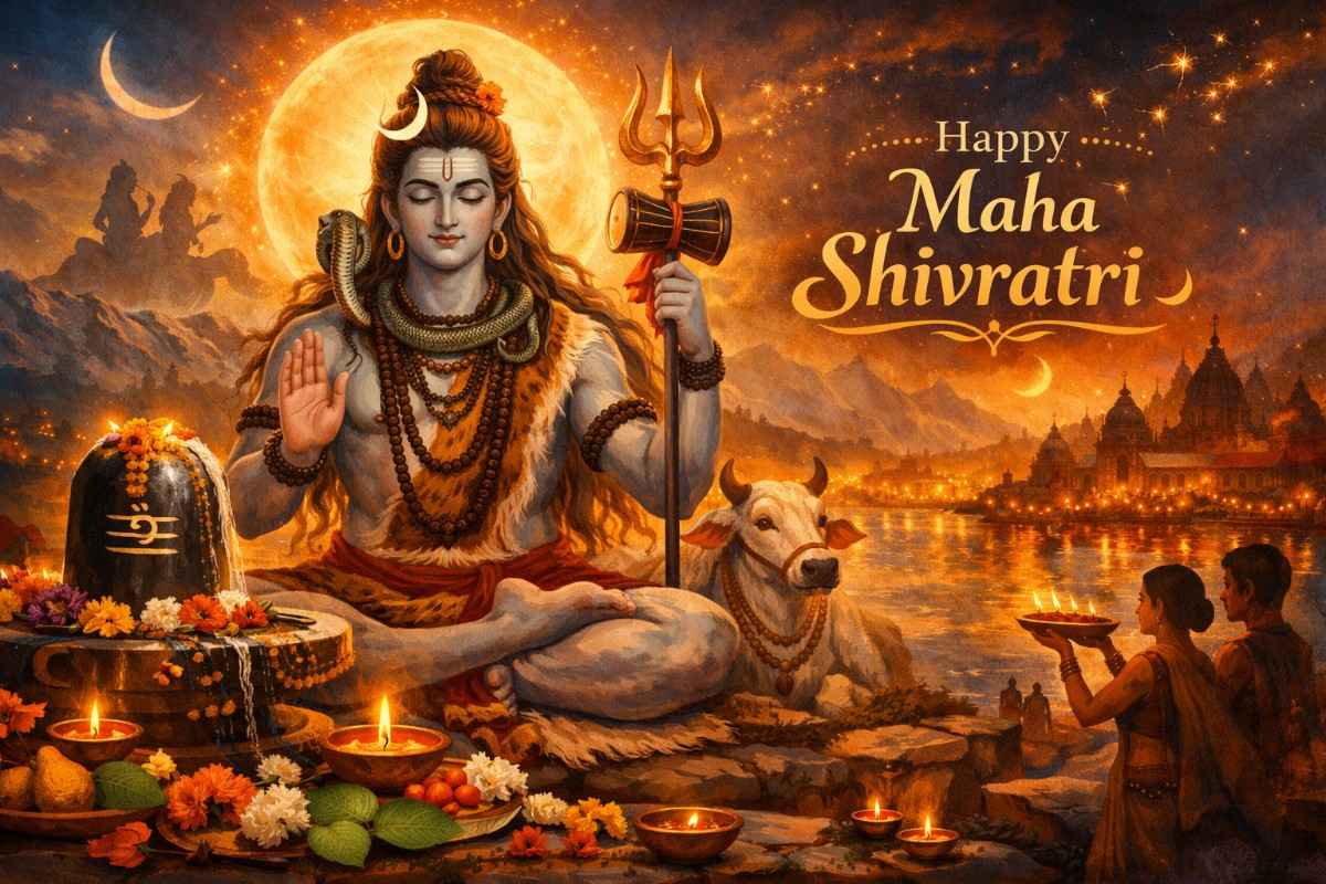 महाशिवरात्रि 2026: हर-हर महादेव की गूंज, प्रियजनों को भेजें ये 10 नए भक्तिमय संदेश