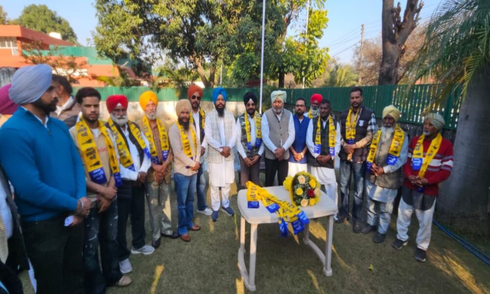 BJP पंजाब एससी विंग के वित्त सचिव अमरजीत सिंह कोकरी कलां ‘आप’ में शामिल