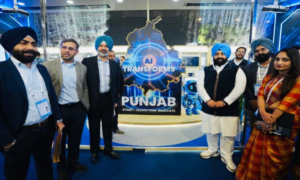 पंजाब के शिक्षा मंत्री हरजोत बैंस ने India AI Impact Summit 2026 में हुए शामिल, भविष्य की शिक्षा पर की चर्चा