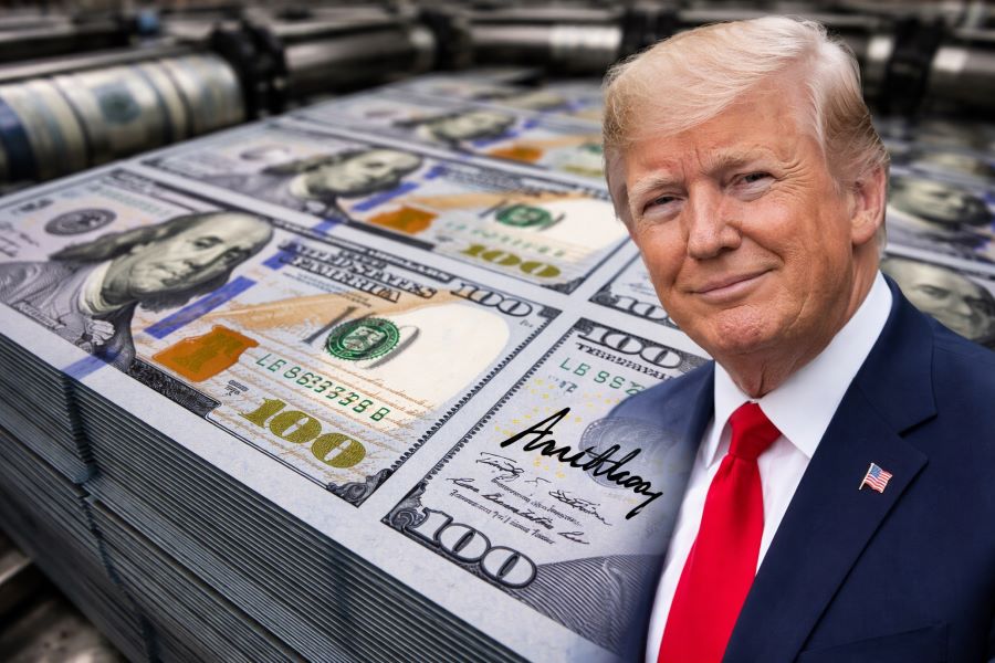 डॉलर नोट में बड़ा बदलाव: अब करेंसी पर दिख सकते हैं Trump के सिग्नेचर डॉलर नोट में बड़ा बदलाव: अब करेंसी पर दिख सकते हैं Trump के सिग्नेचर