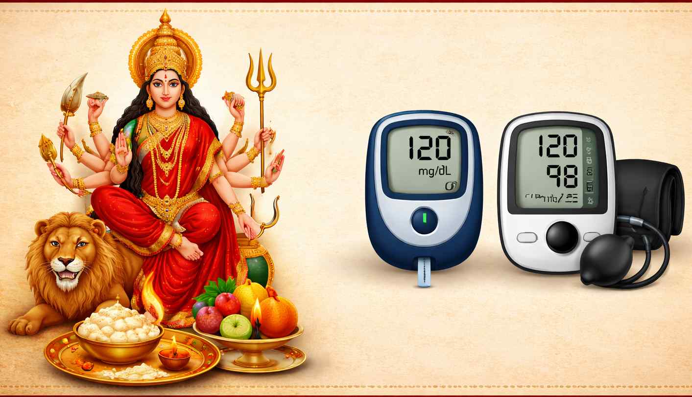 नवरात्रि व्रत में सेहत का ध्यान जरूरी: बीपी और डायबिटीज मरीज ऐसे रखें खुद को सुरक्षित