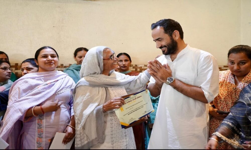 बरनाला में महिला उद्यमी सम्मान कार्यक्रम: सांसद मीत हेयर ने 100 महिलाओं को किया सम्मानित