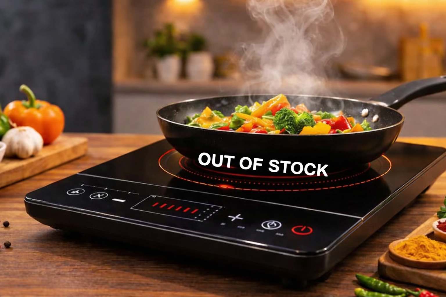 LPG संकट की खबरों के बीच इंडक्शन कुकटॉप की डिमांड में उछाल, कई ई-कॉमर्स साइट्स पर स्टॉक खत्म