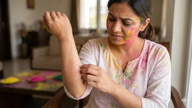 होली के रंग बन सकते हैं स्किन के लिए खतरा! इन लक्षणों को भूलकर भी न करें नजरअंदाज