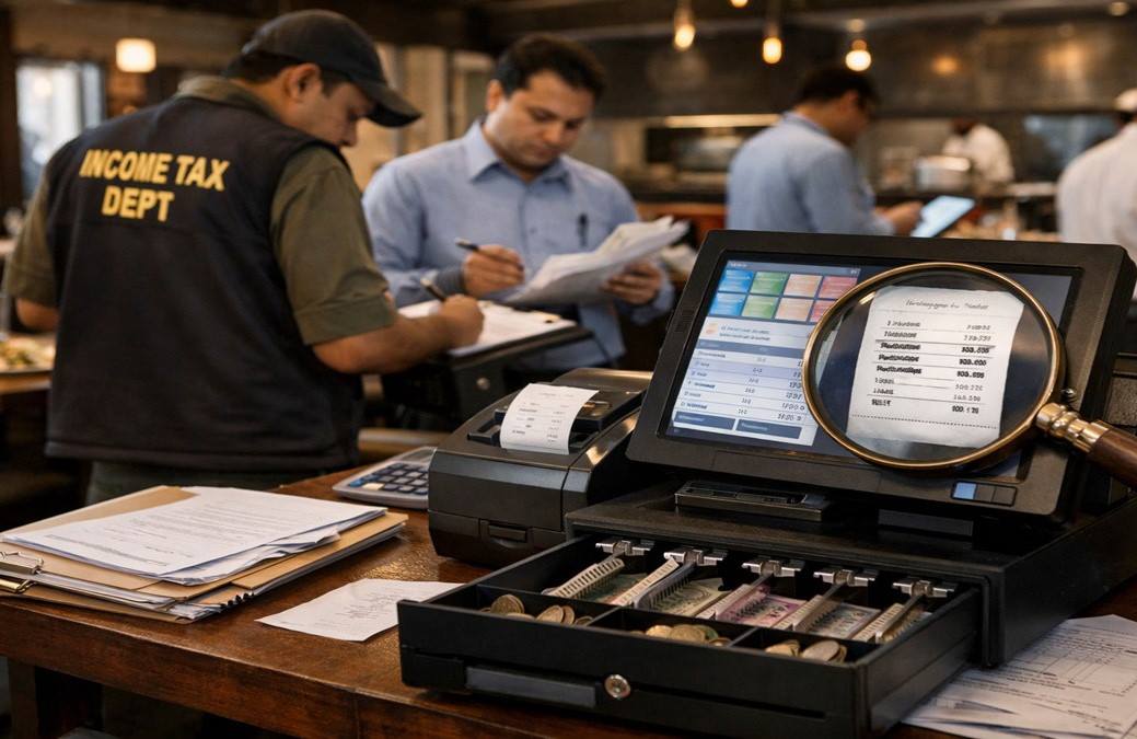 टैक्स चोरी पर सख्त हुआ इनकम टैक्स विभाग: 63 हजार रेस्टोरेंट निगरानी में, रिटर्न अपडेट करने का अलर्ट