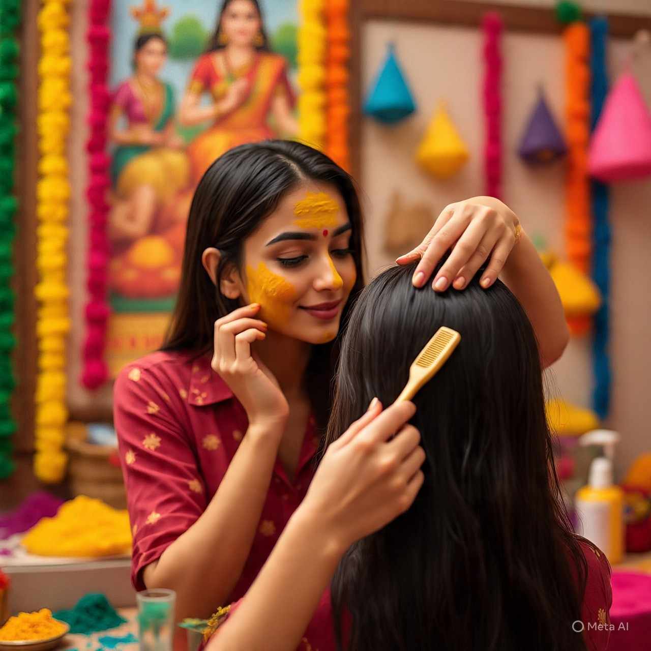 रंगों से पहले बालों की सुरक्षा जरूरी: होली से पहले तेल लगाना कितना सही?