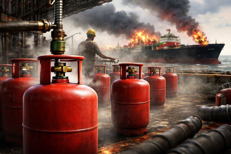 LPG सप्लाई पर मंडराया संकट: 14.2 किलो सिलेंडर में सिर्फ 10 किलो गैस देने की तैयारी! LPG सप्लाई पर मंडराया संकट: 14.2 किलो सिलेंडर में सिर्फ 10 किलो गैस देने की तैयारी!