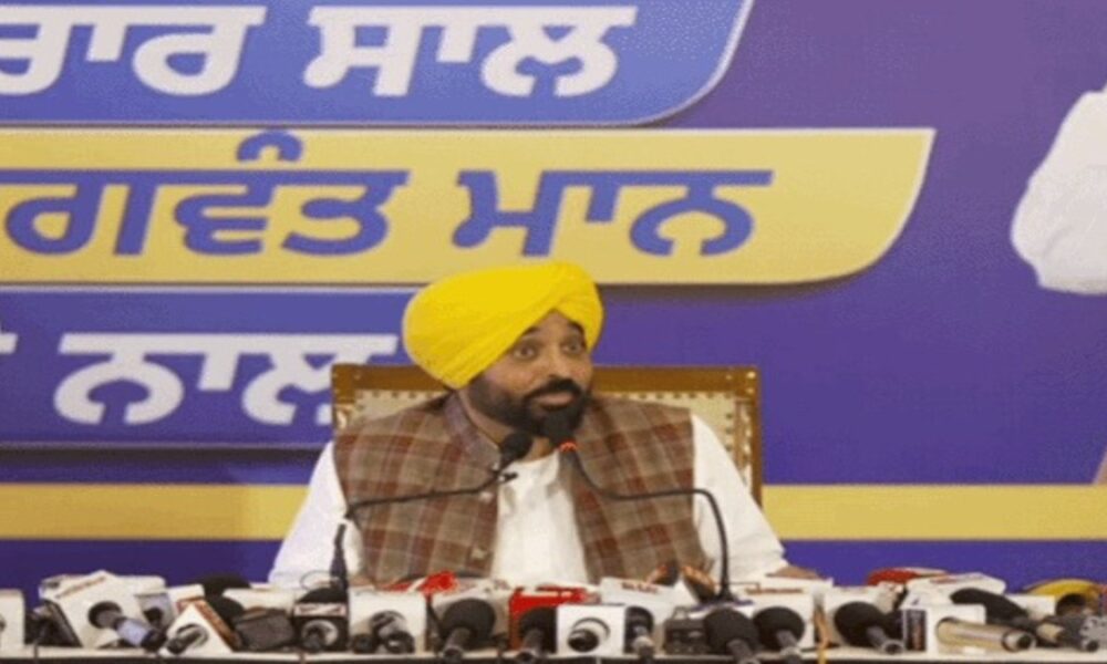 पंजाब CM भगवंत मान थोड़ी देर में करेंगे प्रेस कॉन्फ्रेंस:कृषि और सिंचाई मंत्री भी मौजूद रहेंगे, दो दिन में दूसरी प्रेसवार्ता