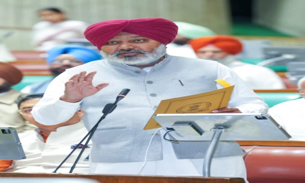 बाबू कांशी राम जी के लिए भारत रत्न की मांग वाला वित्त मंत्री Harpal Singh Cheema द्वारा पेश प्रस्ताव विधानसभा द्वारा सर्वसम्मति से पारित