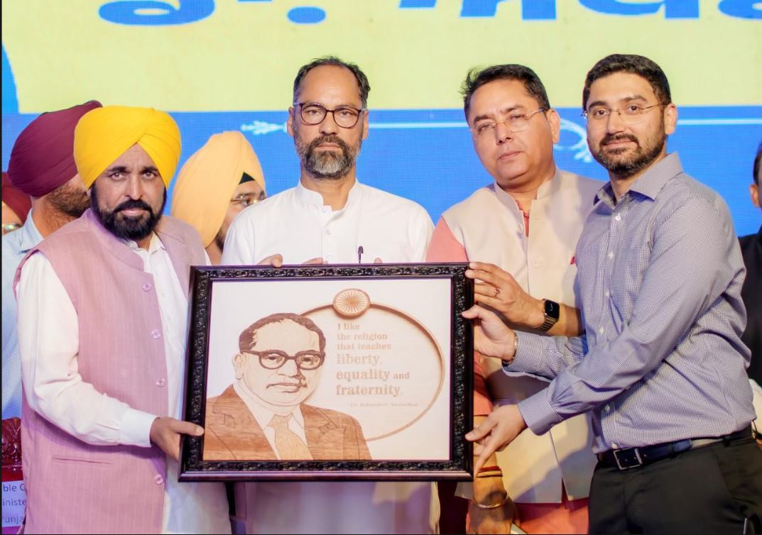 अंबेडकर जयंती पर सीएम मान का विपक्ष पर हमला, शिक्षा और सामाजिक न्याय पर सरकार का जोर