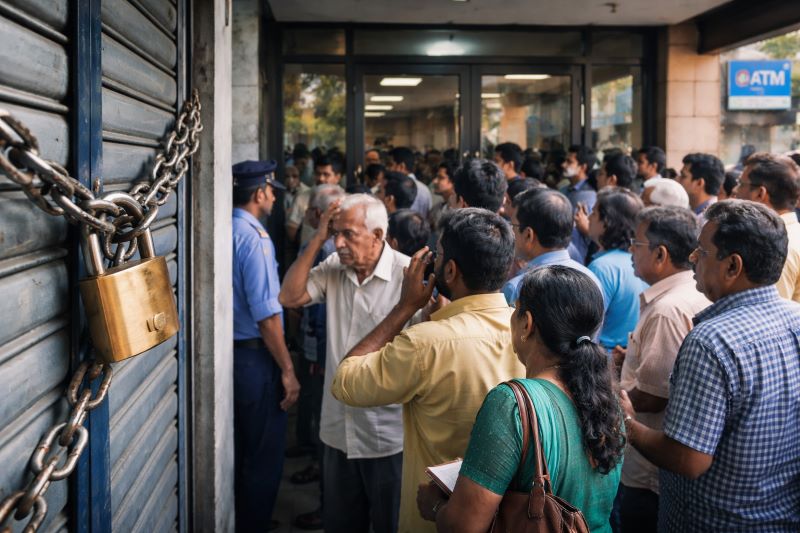 RBI का बड़ा फैसला: इस को-ऑपरेटिव बैंक पर लगा ताला, ग्राहकों की निकासी रुकी