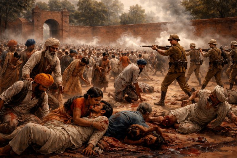 जलियांवाला बाग नरसंहार: बैसाखी के दिन 10 मिनट में बरसीं 1650 गोलियां, कांप उठा पूरा देश जलियांवाला बाग नरसंहार: बैसाखी के दिन 10 मिनट में बरसीं 1650 गोलियां, कांप उठा पूरा देश