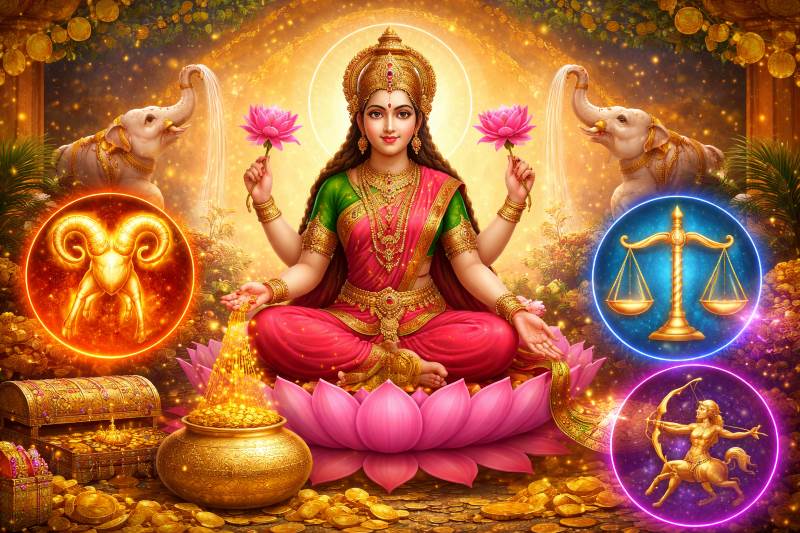 अक्षय तृतीया पर खास संयोग: गजकेसरी योग से इन 3 राशियों की चमकेगी किस्मत, धन लाभ के प्रबल संकेत अक्षय तृतीया पर खास संयोग: गजकेसरी योग से इन 3 राशियों की चमकेगी किस्मत, धन लाभ के प्रबल संकेत