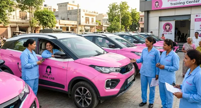 हरियाणा में ‘पिंक कैब योजना’ का ऐलान, महिलाओं को मिलेगा प्रशिक्षण और बिना ब्याज लोन