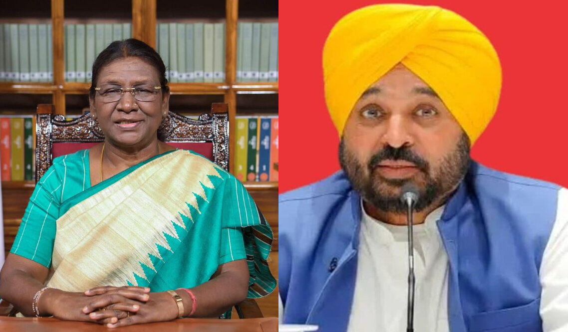 मुख्यमंत्री भगवंत मान की राष्ट्रपति से अहम बैठक 5 मई को, राज्यसभा विवाद समेत कई मुद्दे उठाएंगे