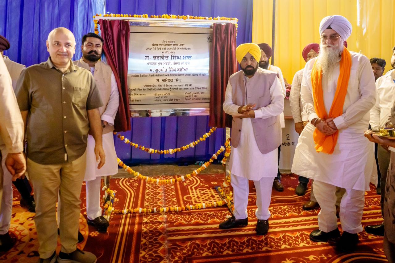 मुख्यमंत्री भगवंत सिंह मान द्वारा जैतो को 28.68 करोड़ रुपये की विकास परियोजनाओं की सौगात