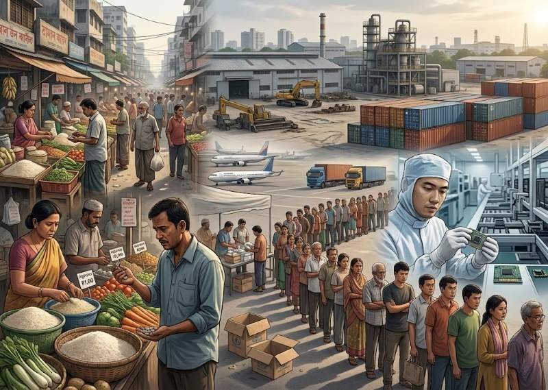 ईरान युद्ध का असर: एशिया में महंगाई, बेरोजगारी और सप्लाई संकट गहराया