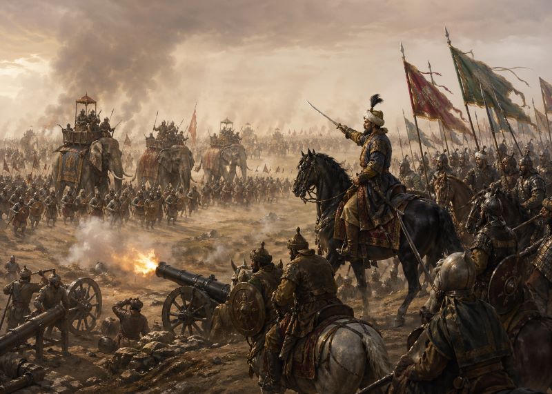 बाबर ने कैसे हराया इब्राहिम लोदी और शुरू हुआ 330 साल का मुगल शासन