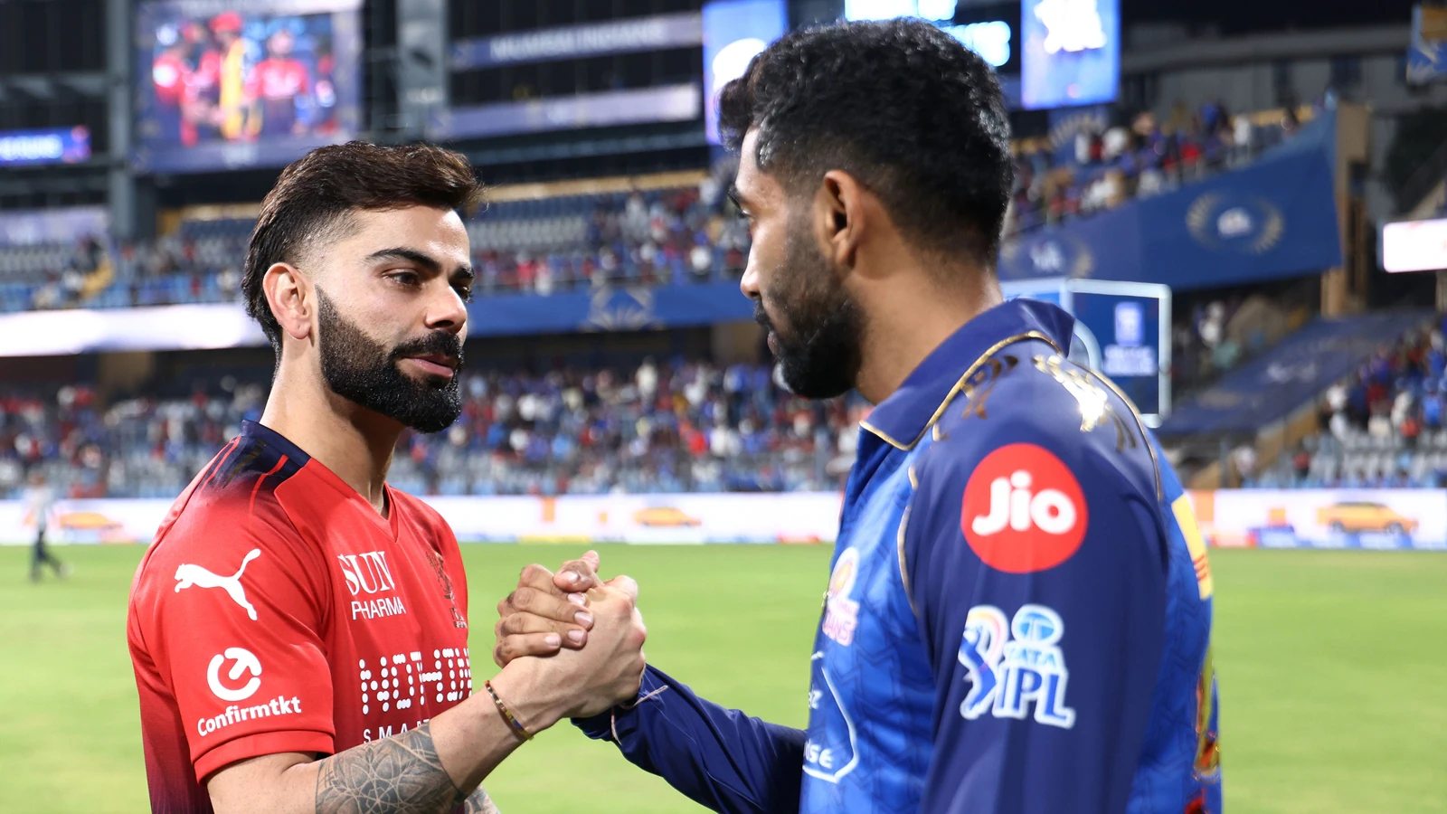 IPL 2026 : RCB का दमदार प्रदर्शन, मुंबई को लगातार तीसरी हार; रदरफोर्ड की तूफानी पारी भी नहीं आई काम IPL 2026 : RCB का दमदार प्रदर्शन, मुंबई को लगातार तीसरी हार; रदरफोर्ड की तूफानी पारी भी नहीं आई काम