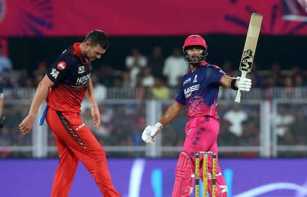 IPL: राजस्थान की चौथी लगातार जीत, बेंगलुरु को 6 विकेट से हराया IPL: राजस्थान की चौथी लगातार जीत, बेंगलुरु को 6 विकेट से हराया