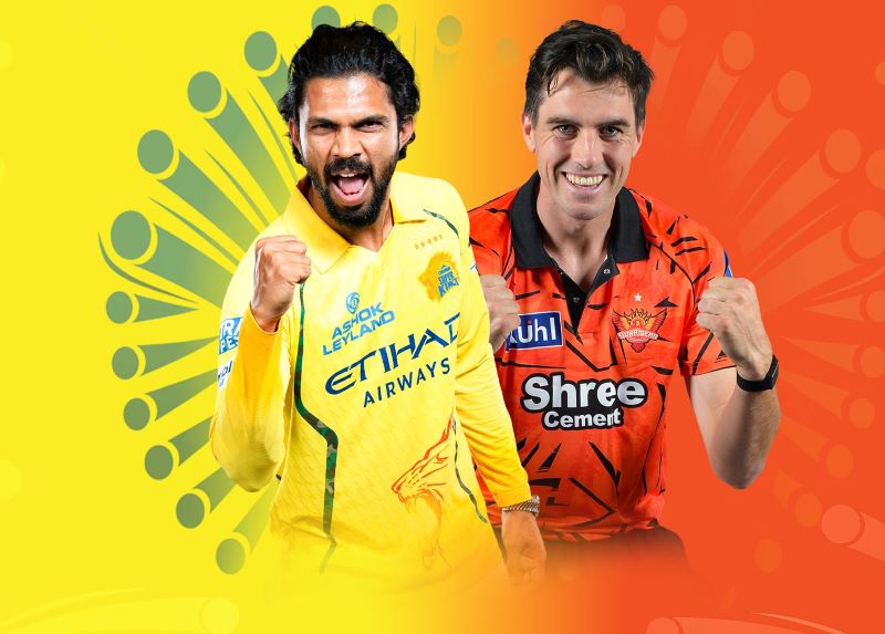 IPL 2026: आज CSK-SRH की टक्कर, चेन्नई के लिए जीत जरूरी IPL 2026: आज CSK-SRH की टक्कर, चेन्नई के लिए जीत जरूरी
