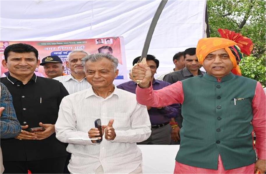 मंडी में गरमाई सियासत: जयराम ठाकुर बोले- “विकास रोकने वाली सरकार को जनता देगी जवाब”