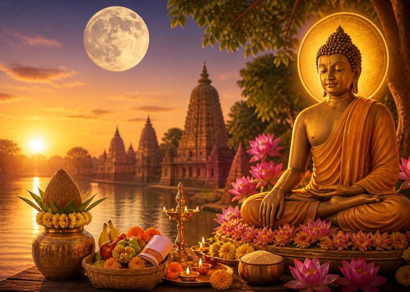 आज बुद्ध पूर्णिमा पर जानें स्नान-दान का महत्व, शुभ मुहूर्त, राशिफल और आज का पंचांग