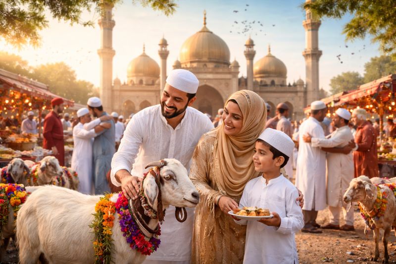 बकरीद 2026: भारत और सऊदी अरब में कब मनाई जाएगी ईद-उल-अजहा? जानें तारीख और महत्व बकरीद 2026: भारत और सऊदी अरब में कब मनाई जाएगी ईद-उल-अजहा? जानें तारीख और महत्व