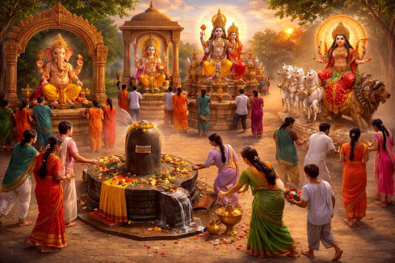 पूजा में परिक्रमा का नियम: हर देवी-देवता के लिए अलग है संख्या, जानिए सही विधि