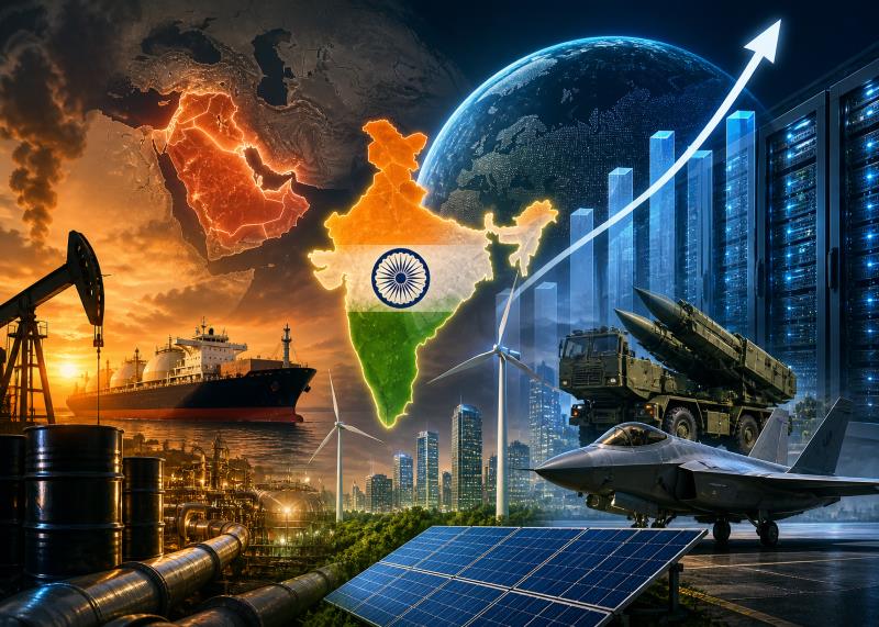 मिडिल ईस्ट तनाव से भारत को बड़ा फायदा? 5 साल में 800 अरब डॉलर निवेश की संभावना