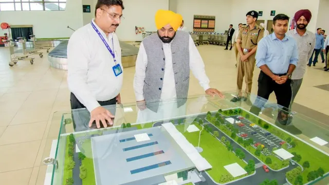 हलवारा एयरपोर्ट से उड़ानों का आगाज, पंजाब में निवेश और औद्योगिक विकास को मिलेगी नई रफ्तार: CM मान