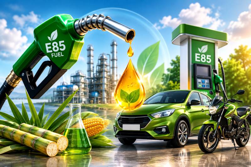 E85 फ्यूल क्या है? क्या अब पेट्रोल की जगह शराब से चलेंगे वाहन, जानिए भारत में इसकी पूरी कहानी