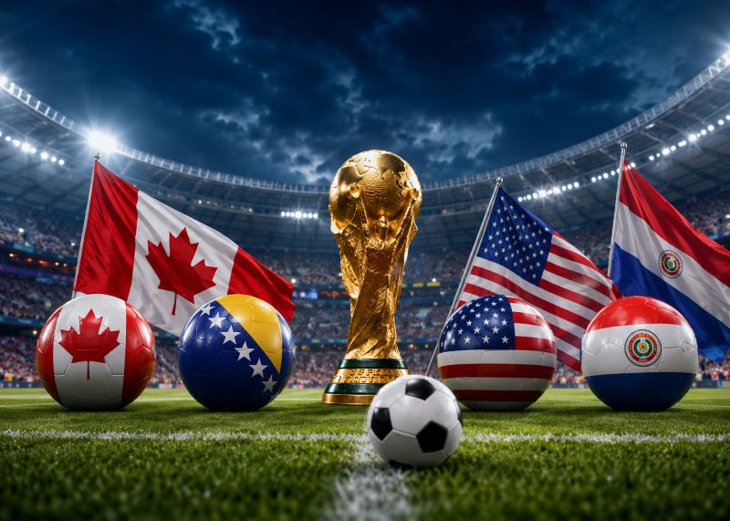 FIFA World Cup 2026: दूसरे दिन दो रोमांचक मुकाबले, 96 साल बाद फिर टकराएंगे अमेरिका-पराग्वे, कनाडा की बोस्निया से पहली भिड़ंत FIFA World Cup 2026: दूसरे दिन दो रोमांचक मुकाबले, 96 साल बाद फिर टकराएंगे अमेरिका-पराग्वे, कनाडा की बोस्निया से पहली भिड़ंत