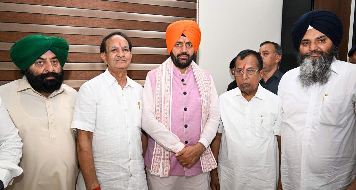 पंजाब दौरे पर नायब सैनी का AAP-कांग्रेस पर हमला, 2027 में भाजपा सरकार का किया दावा