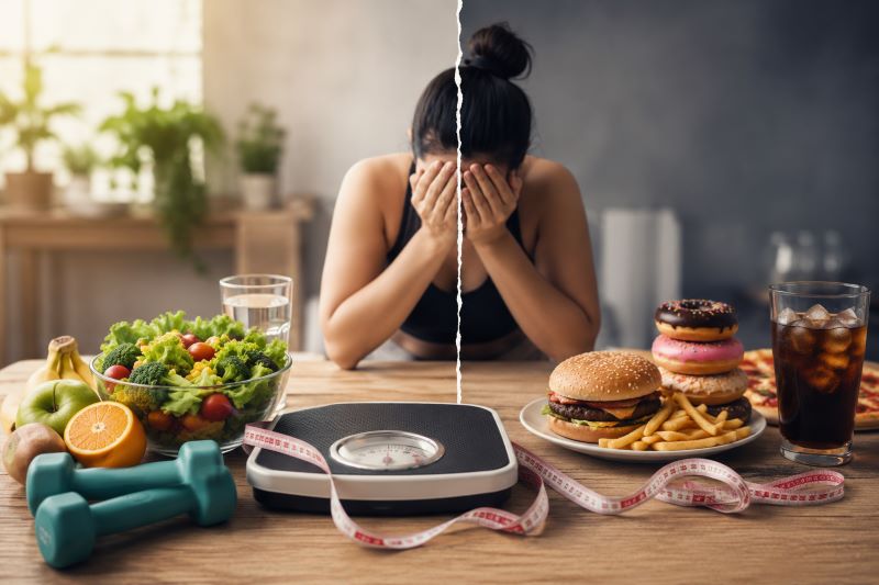 वजन घटाने की बार-बार कोशिश क्यों हो जाती है फेल? जानिए कैसे डाइटिंग का चक्र मेटाबॉलिज्म पर डालता है असर