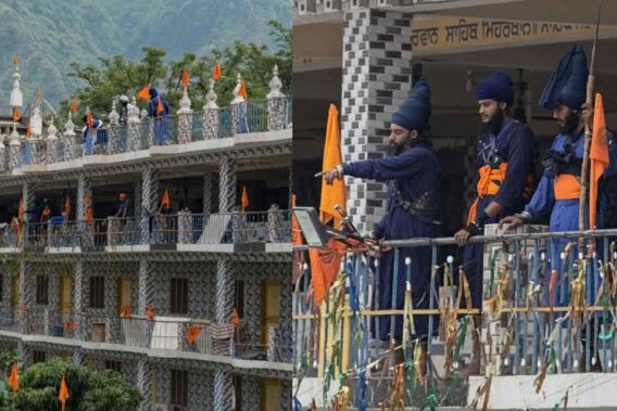 नगरासू गुरुद्वारा विवाद: श्रद्धालु बनकर आए निहंगों के कदमों से बढ़ा तनाव, छत पर चढ़ने के बाद बिगड़े हालात नगरासू गुरुद्वारा विवाद: श्रद्धालु बनकर आए निहंगों के कदमों से बढ़ा तनाव, छत पर चढ़ने के बाद बिगड़े हालात