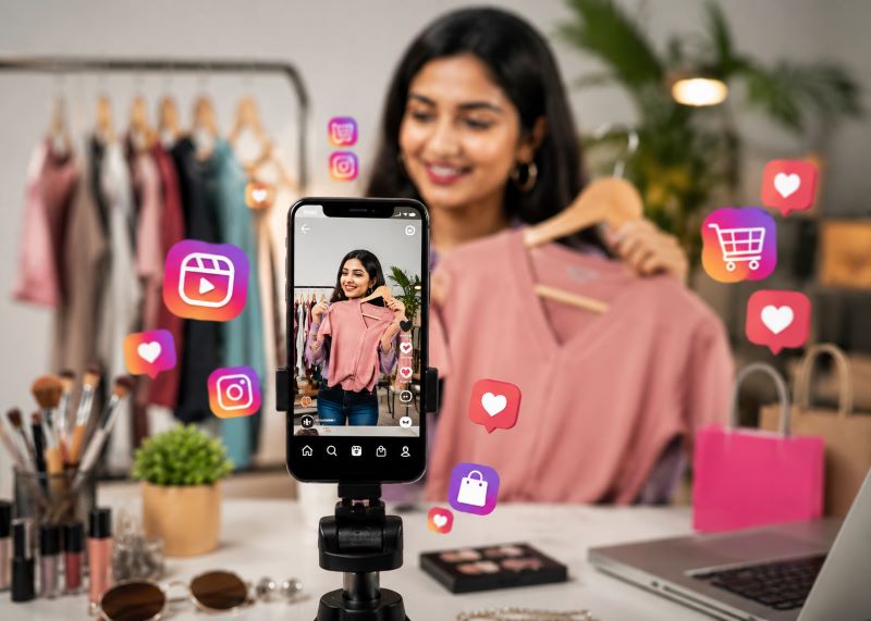 रील्स से बदल रही खरीदारी की आदतें: Gen-Z के लिए इंस्टाग्राम बना नए ट्रेंड और शॉपिंग की पहली पसंद